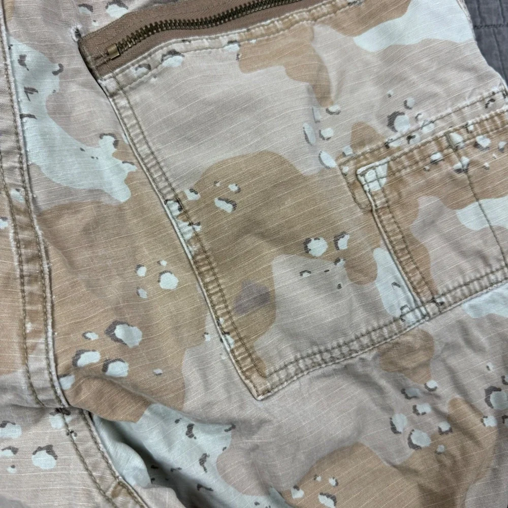 Y2K Mossimo Shorts Men 31 Chocolate Chip Camo Cargo Baggy 12